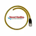 Cable Qd Fem 8-Pin Interface 3 Ft Turck Pn Rkm 86-1M Part# 15284